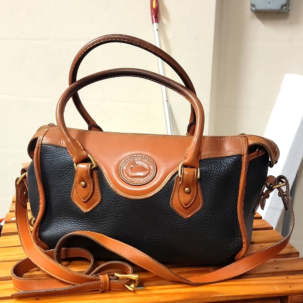 Dooney & Bourke All Weather Leather Navy Purse